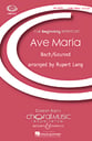 Ave Maria SSA choral sheet music cover